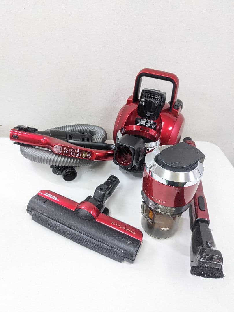 東芝 VC-SG900X-R 2019年製 サイクロン掃除機 キャニスター