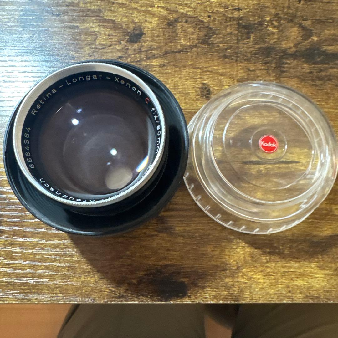 KodakRetinaIIIcレンジファインダーカメラ80mmf4付　お得セット