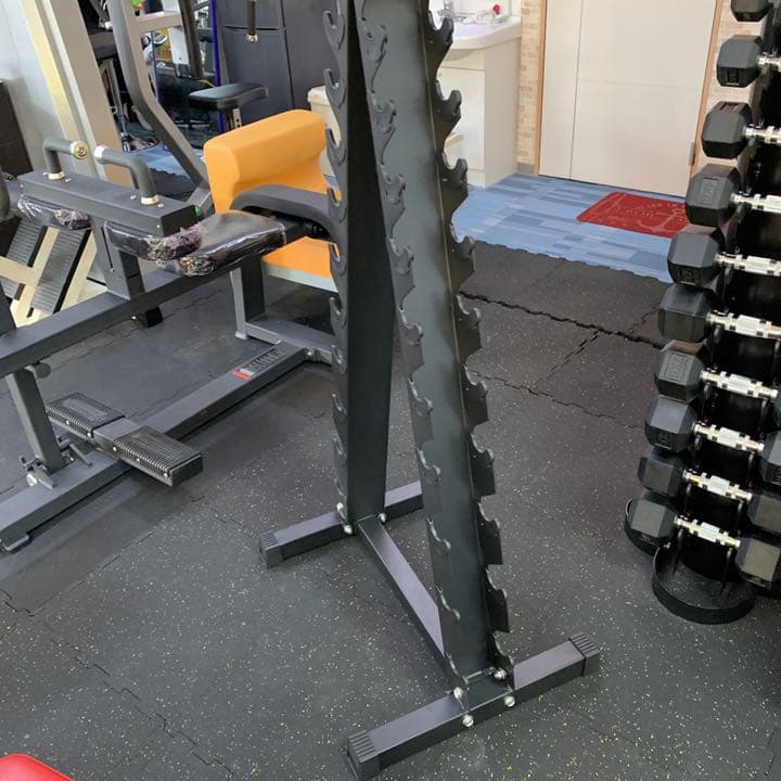 ヘックスダンベル1kgから10kg & 縦型ラック
