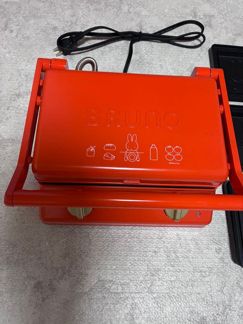 ブルーノ ミッフィー グリルサンドメーカーダブル