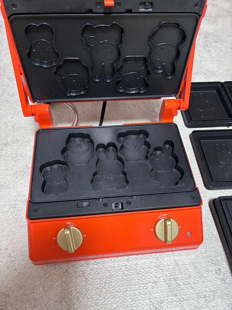 ブルーノ ミッフィー グリルサンドメーカーダブル