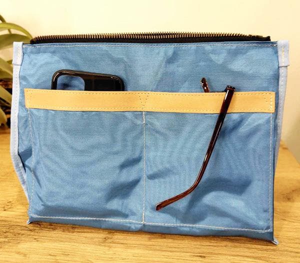 【2点おまとめ】ミナペルホネン/2025タンバリンネイビー×白/サコッシュ