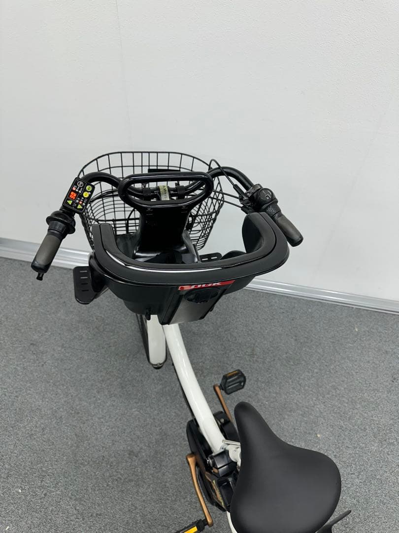 人気な車種　3人乗り電動自転車　ヤマハパスバビー　子供乗せシート付き　お買い得品