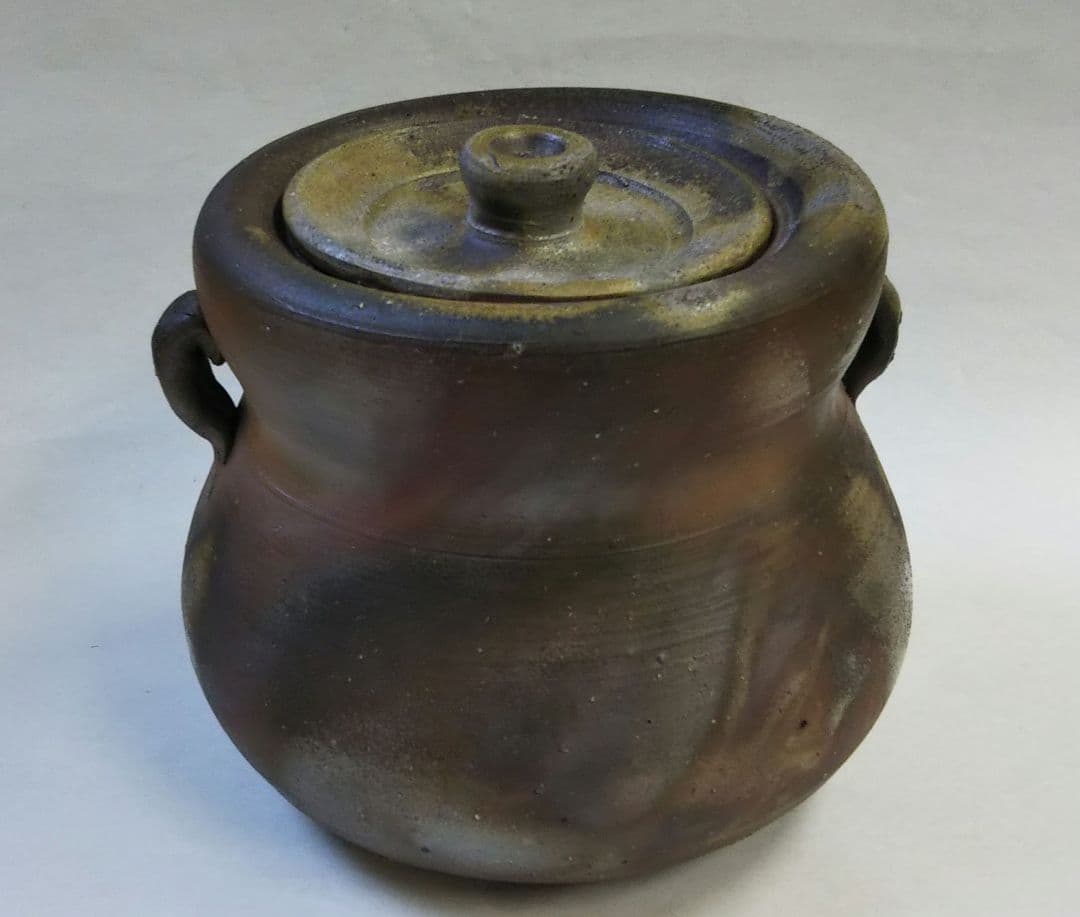 茶道具 備前焼 耳付水指 表千家 而妙斎箱 銘 三千歳 伊勢崎満