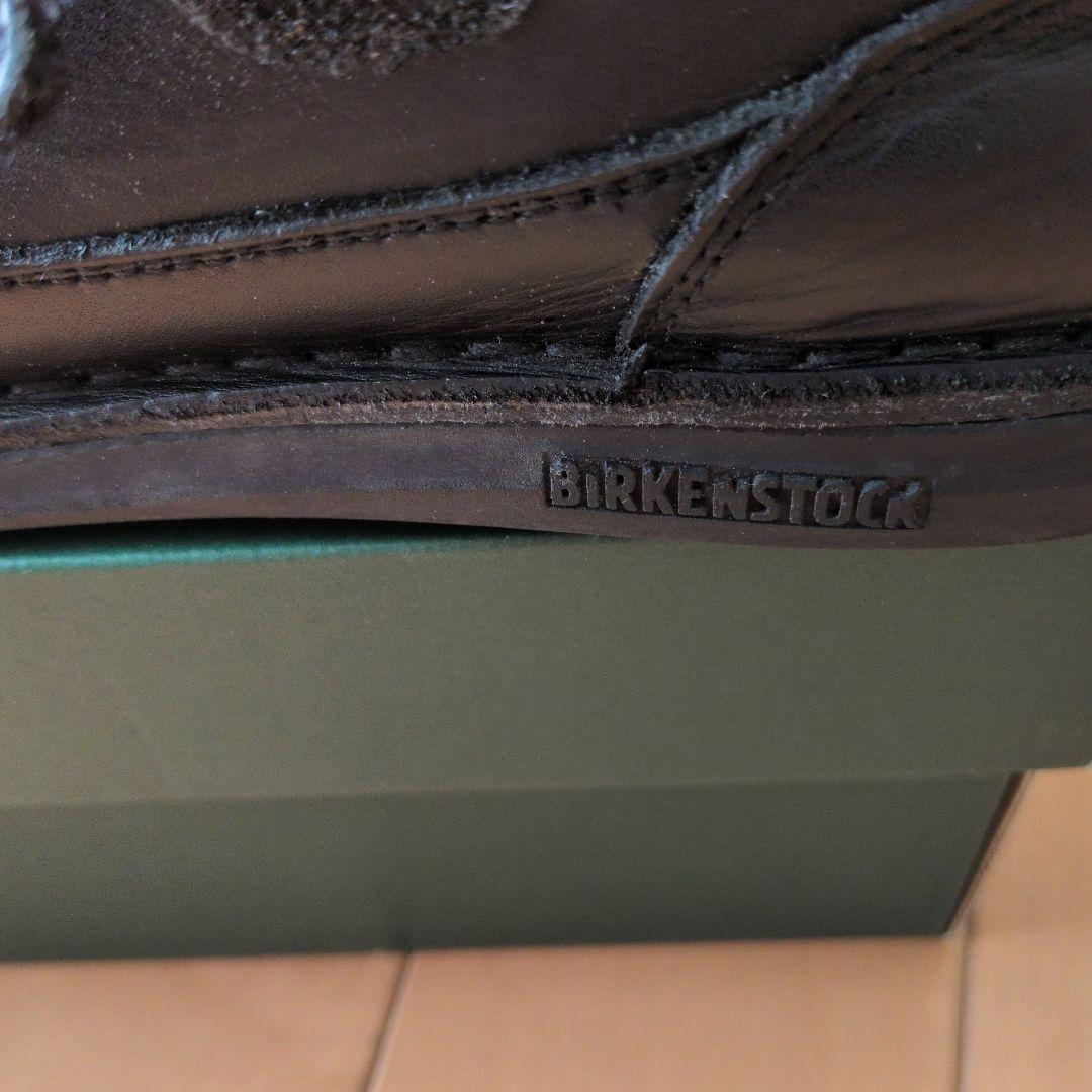 BIRKENSTOCK ブラックフラットシューズ