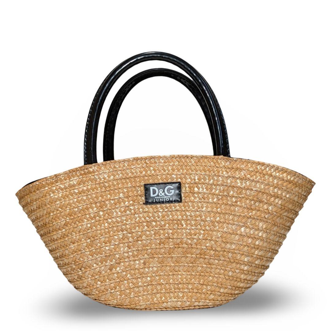 【極美品】D&Gジュニア ドルチェアンドガッバーナ　カゴバッグ