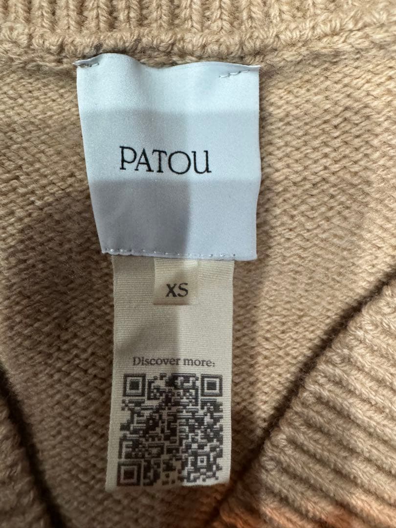 PATOU ニットカーディガン　XS