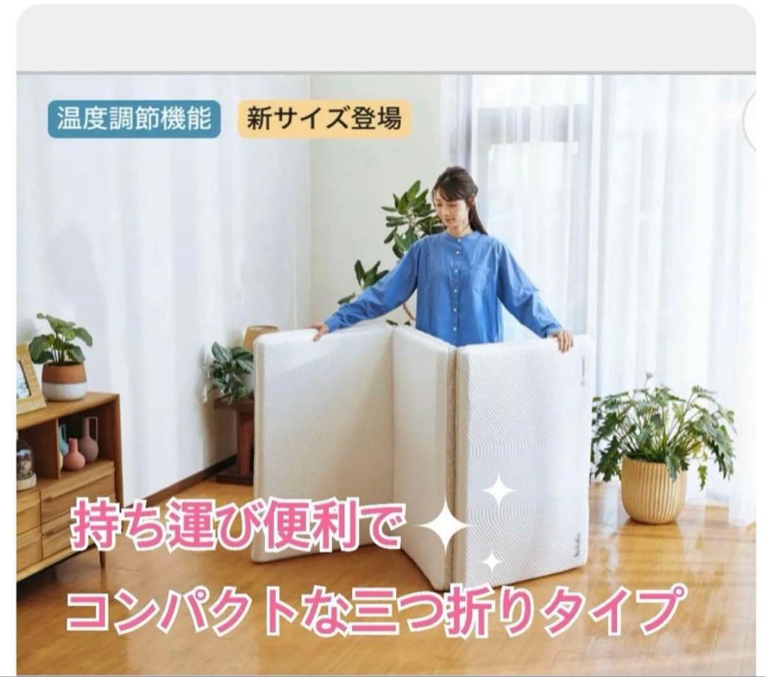 ✨快適快眠✨コアラ布団OASIS セミダブル 三つ折り 折りたたみ布団