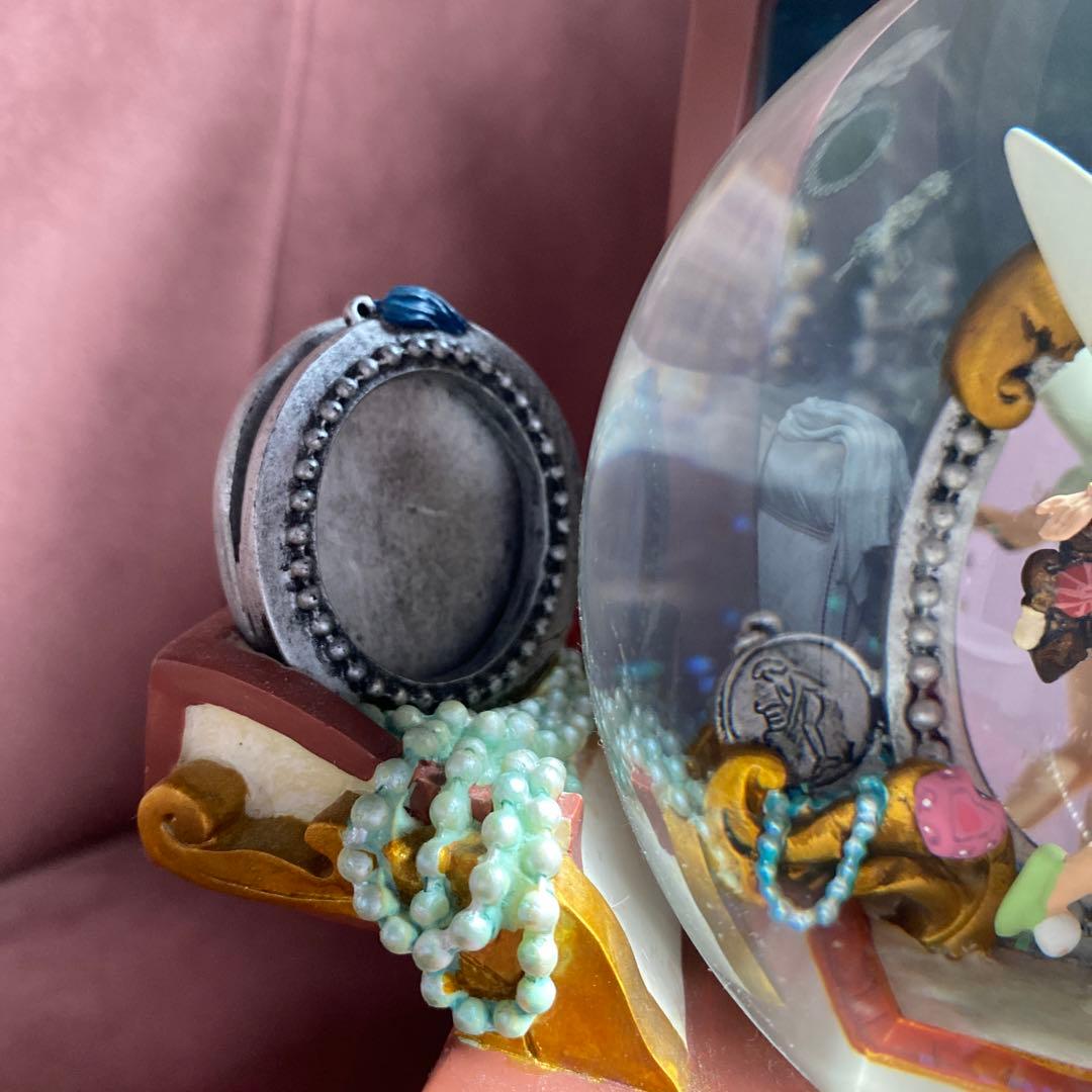 ディズニー　ティンカーベル スノードーム　オルゴール付き