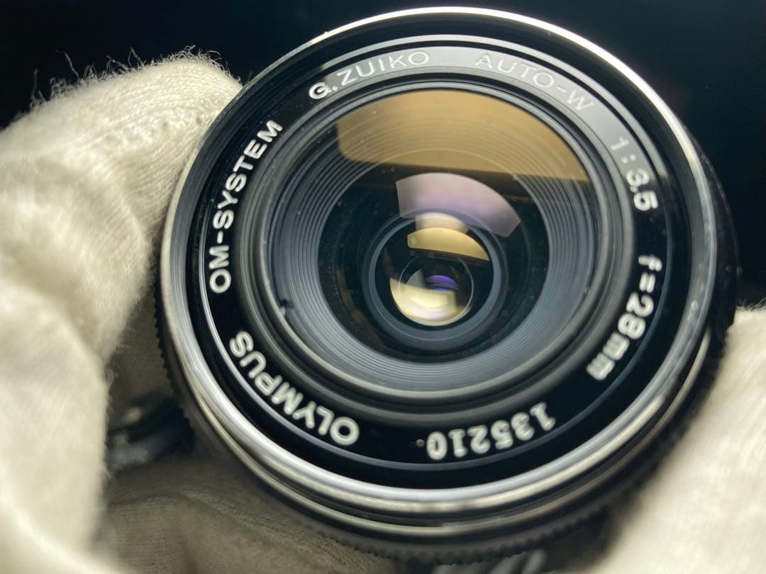 作例付き　OLYMPUS AUTO W 28mm F3.5 管mpr