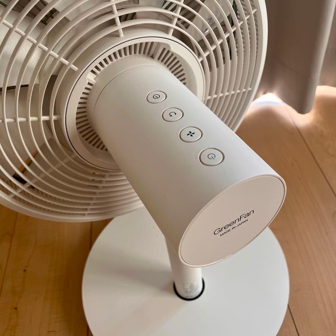 美品 バルミューダ扇風機 グリーンファン EGF1560 リモコン付