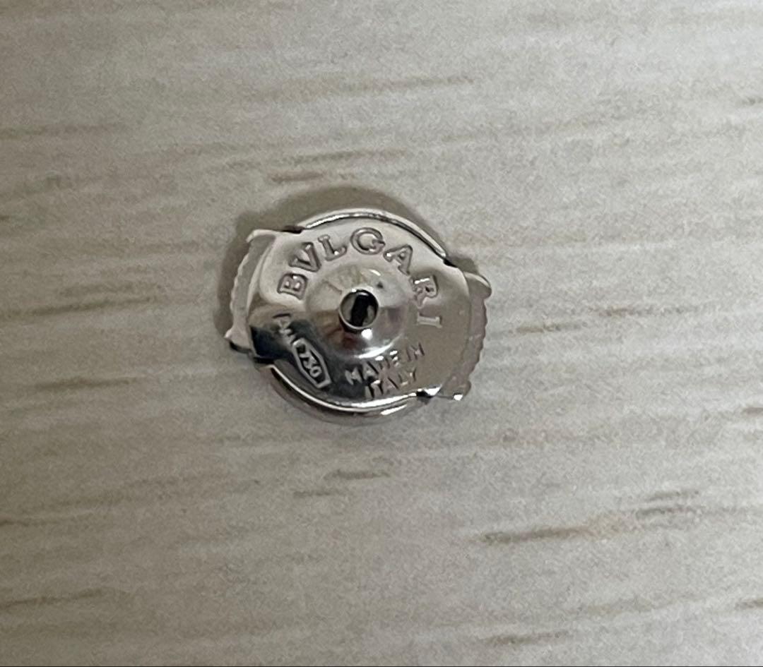 【美品】BVLGARI ブルガリ オニキス ピアス 片耳