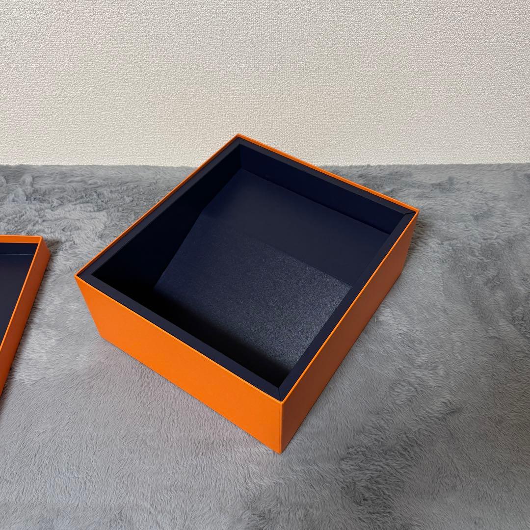 【未使用】エルメス　空箱　希少　ブルーボックス　ネイビーボックス　ケリー