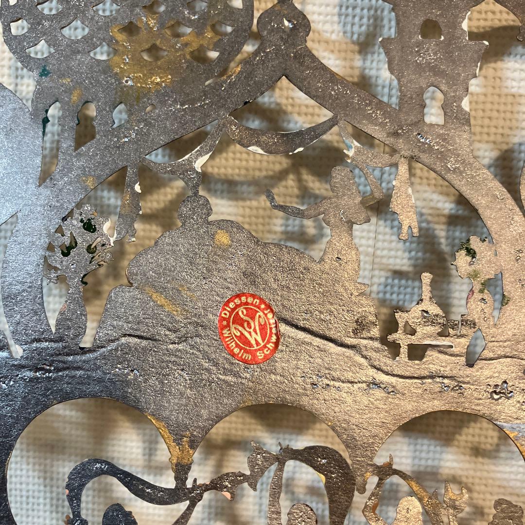 ドイツ　錫工芸品　メルヘン　千夜一夜物語　　ヴィルヘルムシュヴァイツァー 壁掛け