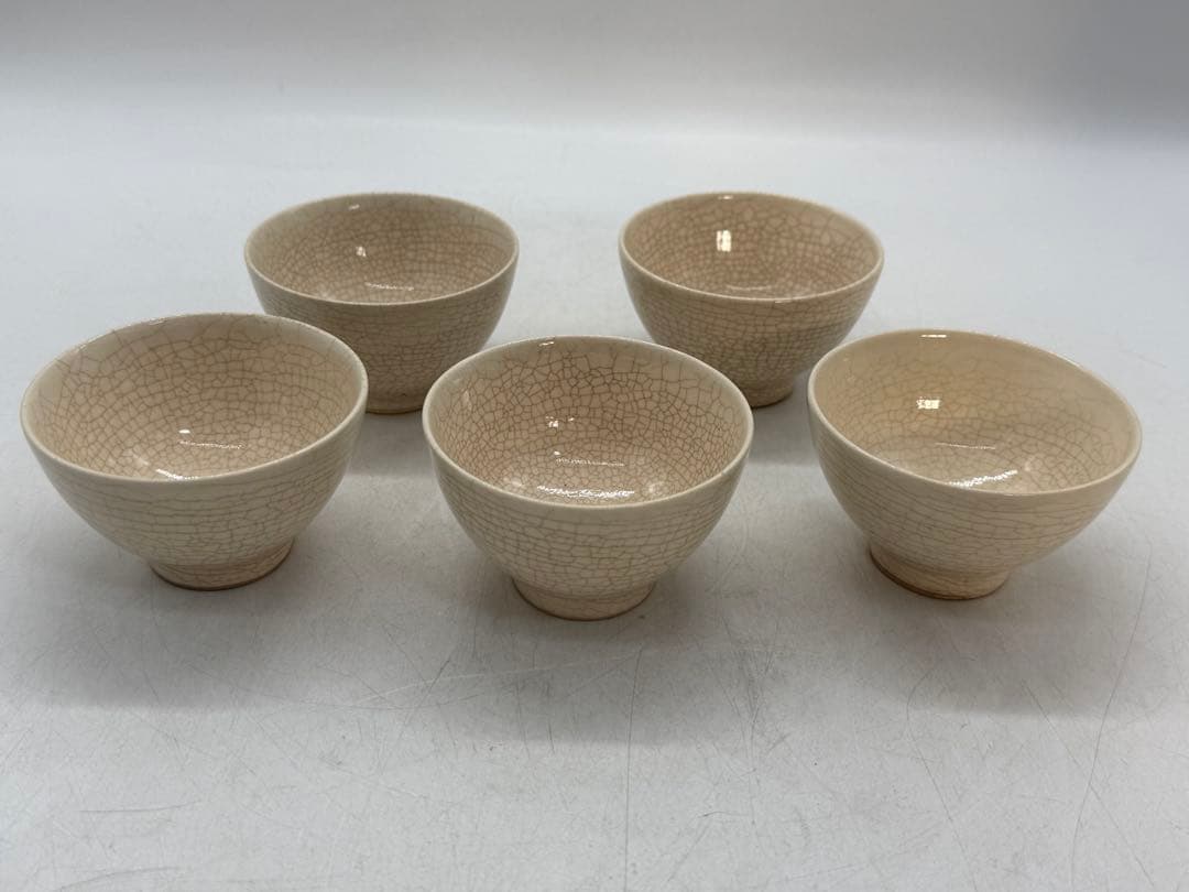 時代　白磁　煎茶器6点セット　京焼　白薩摩　共箱　送料込み260131