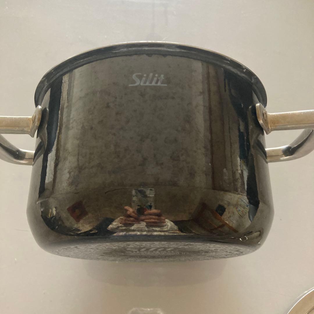 Silit シリットポット 両手鍋　メタルコントロール蓋　16cm シリガン