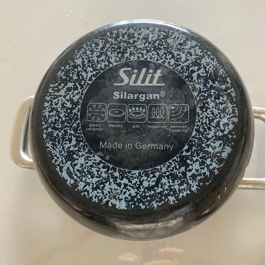 Silit シリットポット 両手鍋　メタルコントロール蓋　16cm シリガン