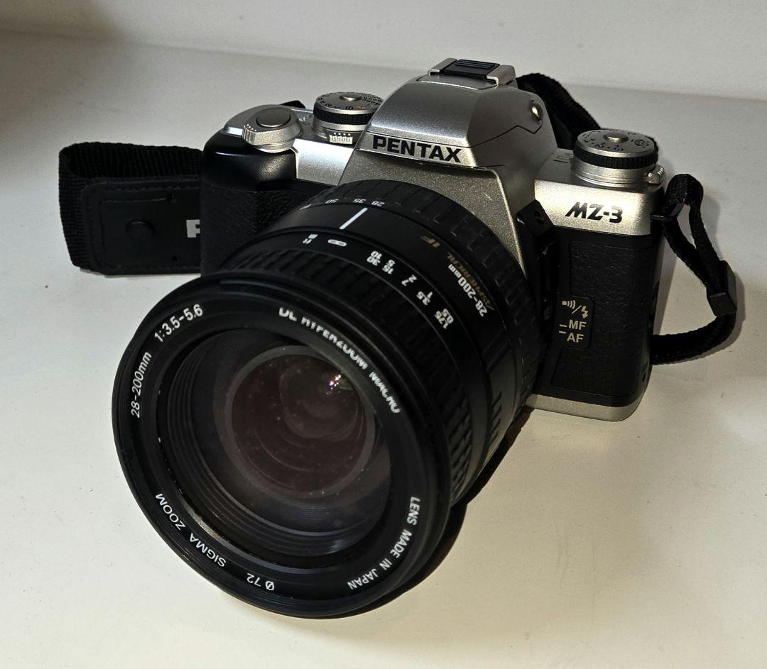 PENTAX MZ-3 シルバー フィルム一眼レフカメラ SIGMAレンズ他
