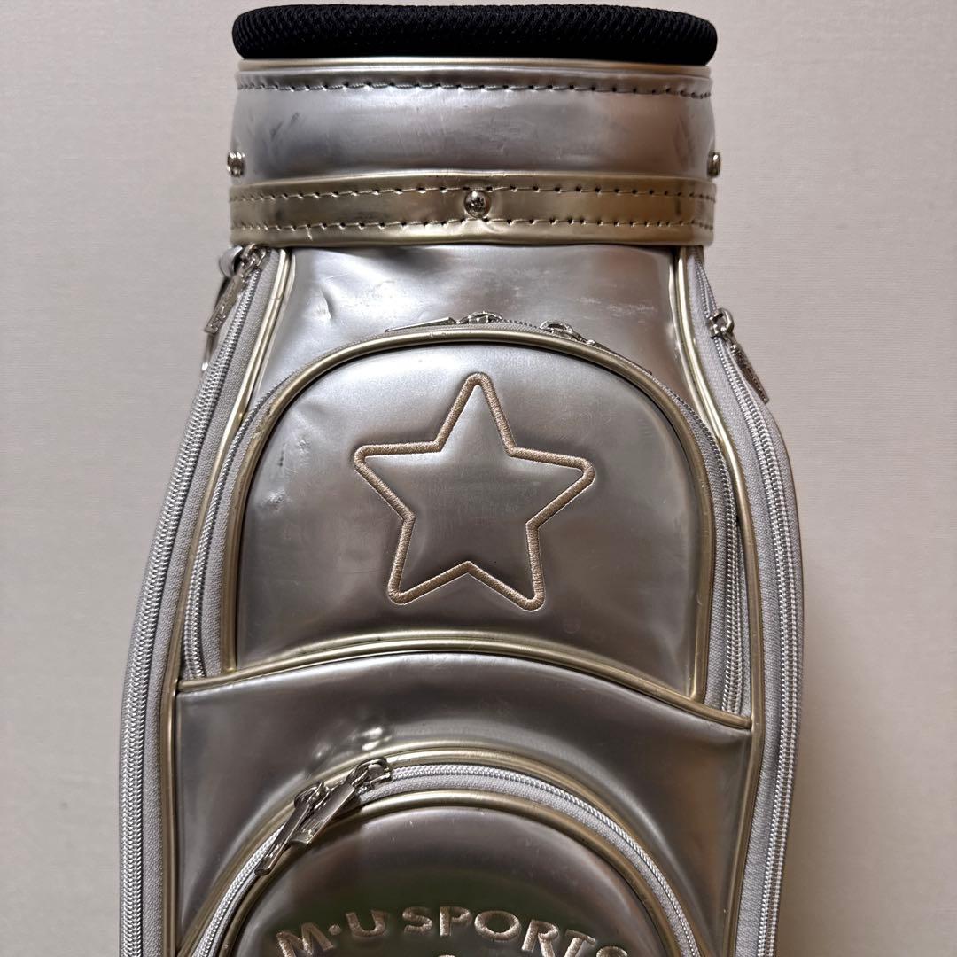 M•U SPORTS ミエコウエサコ キャディバッグ キャスター エナメル