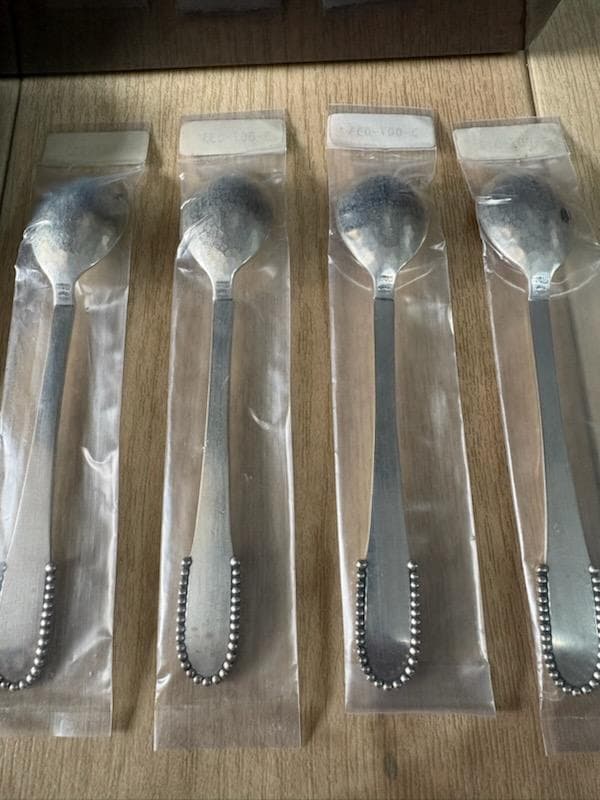 【未開封】  ジョージジェンセン　ティスプーン 4本セット
