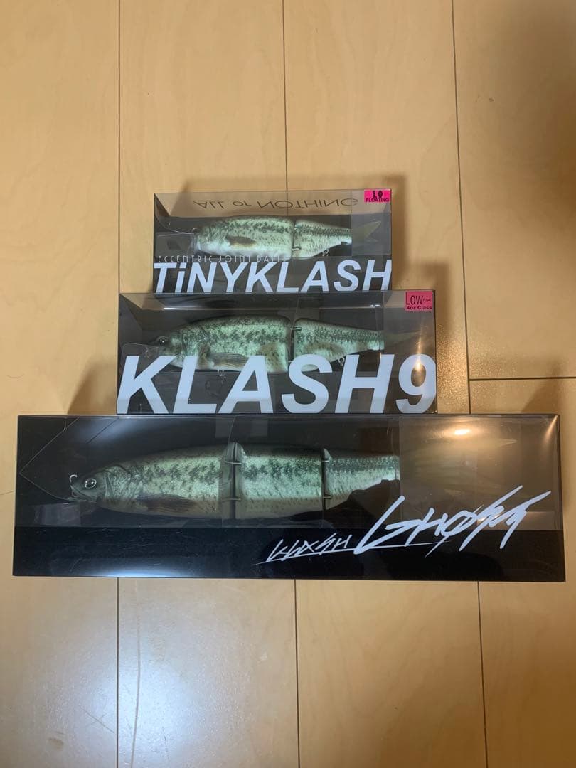 DRT BASS クラッシュ三兄弟セット　タイニークラッシュ　K9 ゴースト