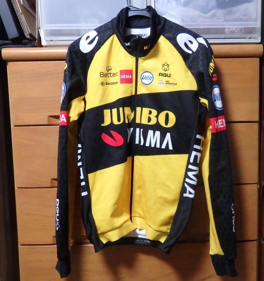 極美品　JUMBO VISMA　長袖ジャージ＋ビブタイツ　Mサイズ　本物正規品