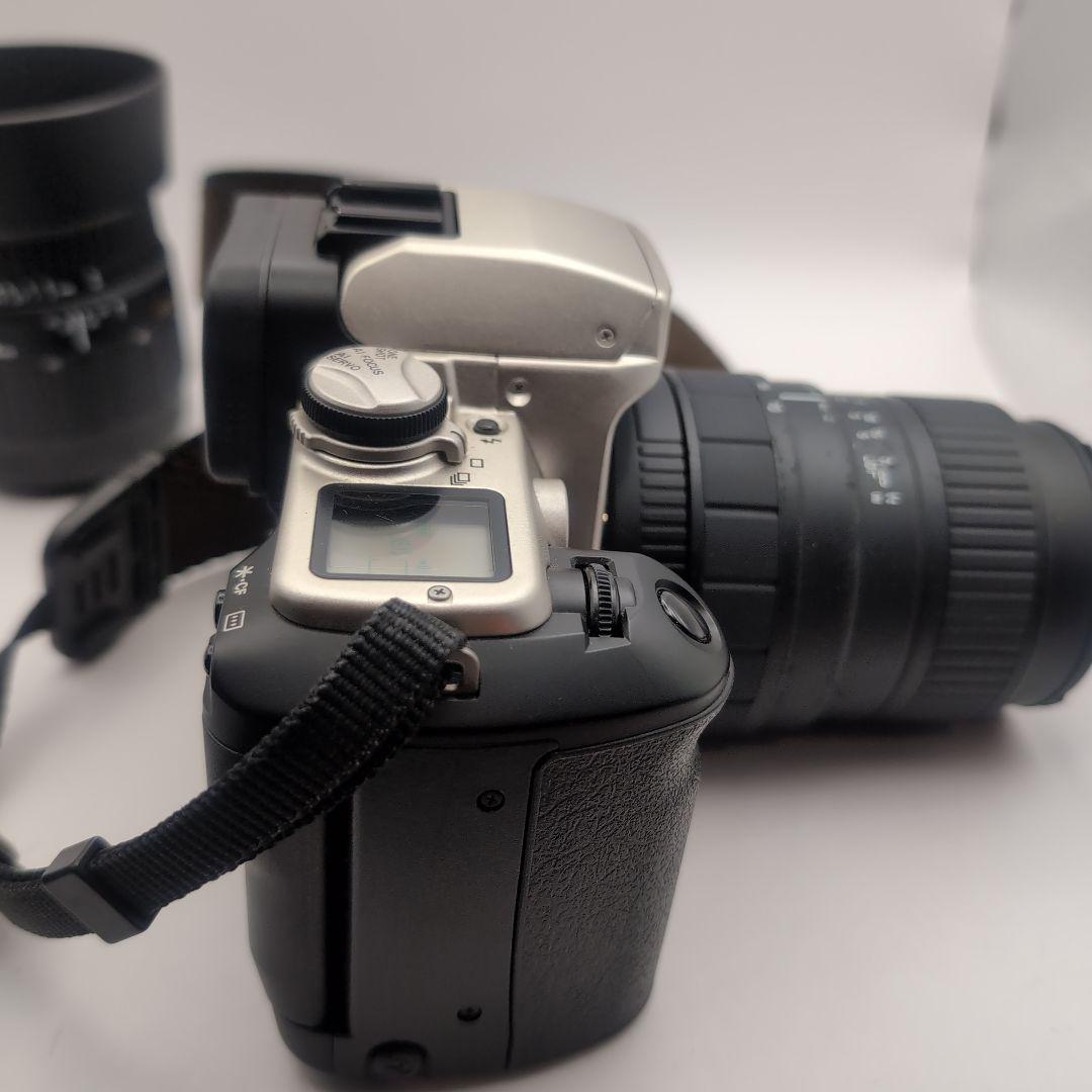 キャノン　EOS55 レンズ2本 フラッシュ付き