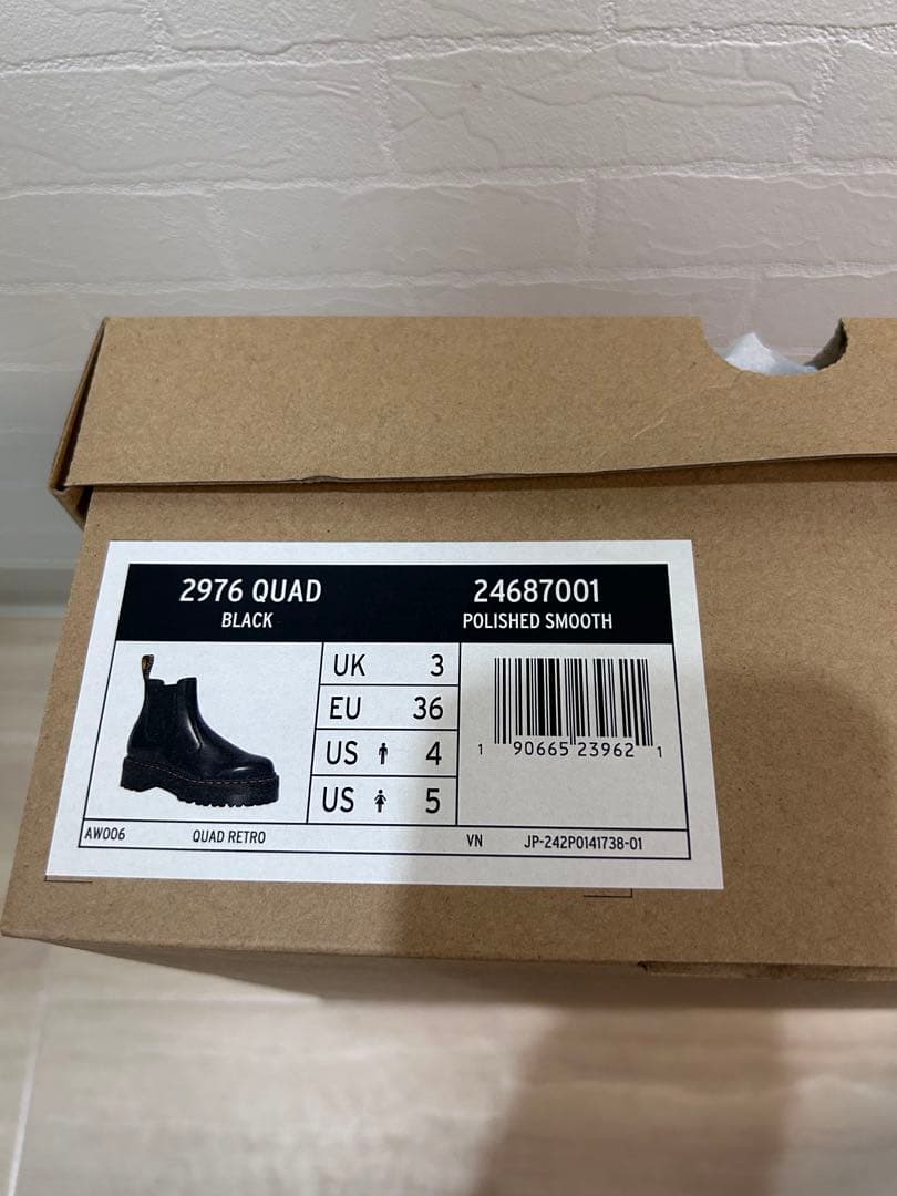 Dr.Martens ブラック サイドゴアブーツ 2976QUAD 美品　格安