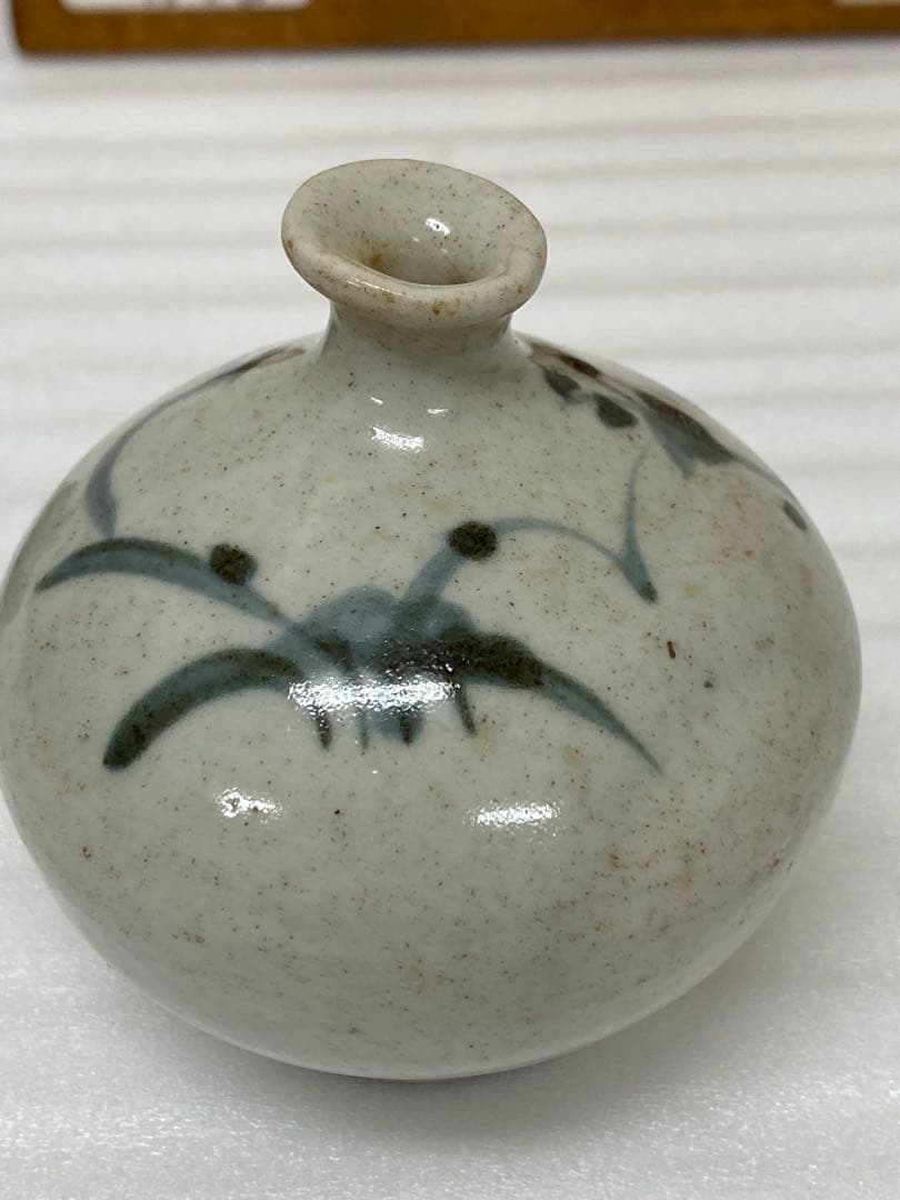 3-3251 骨董　琉球油壺・伊万里染付油壺