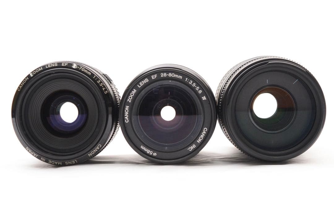 一眼レフカメラ/Canon EOS 5D Mark IVトリプルレンズセット