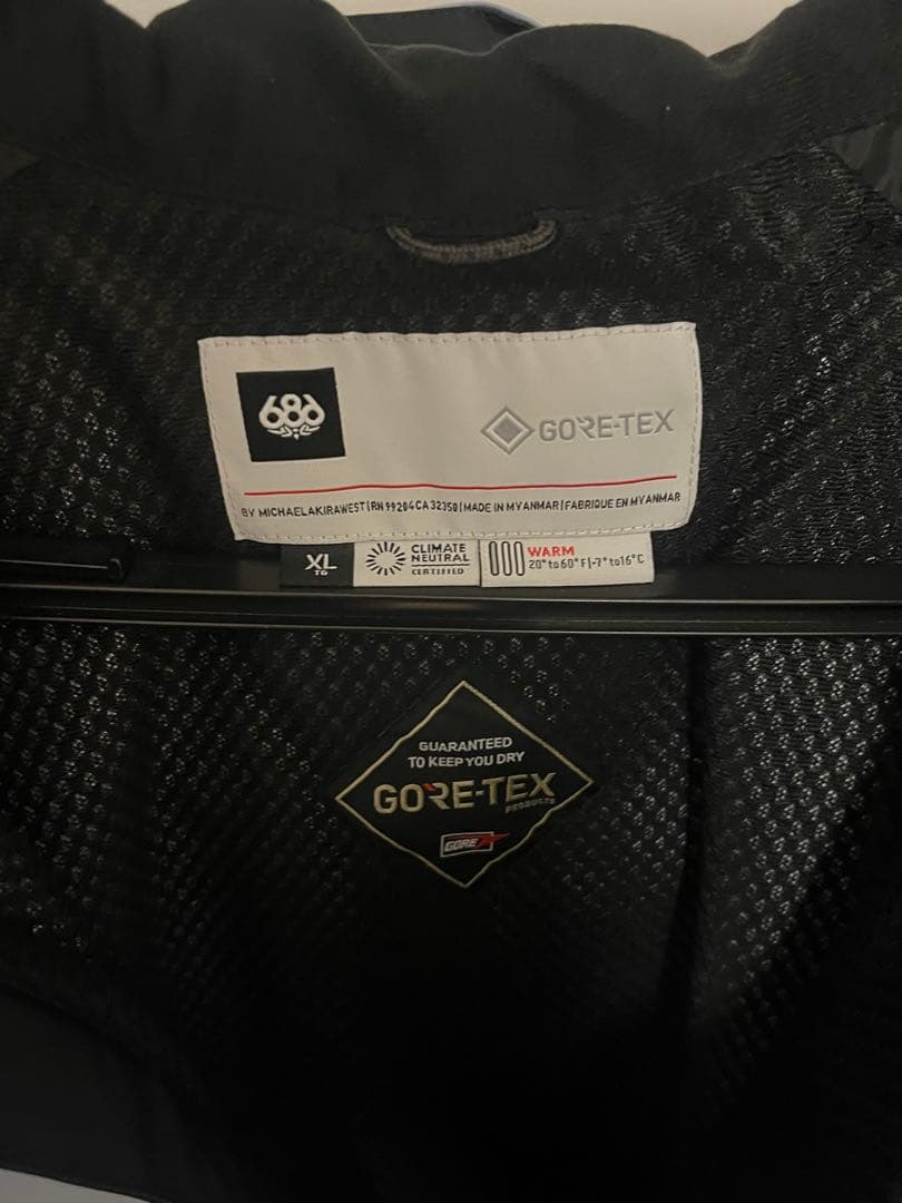 新品686 GORE-TEX Fragment shell anorak XL