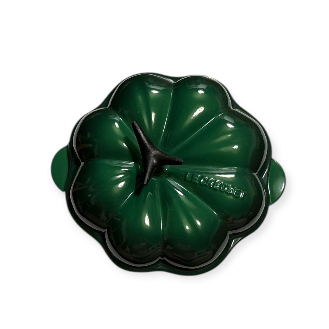 LE CREUSET カボチャ型鍋 ダークグリーン