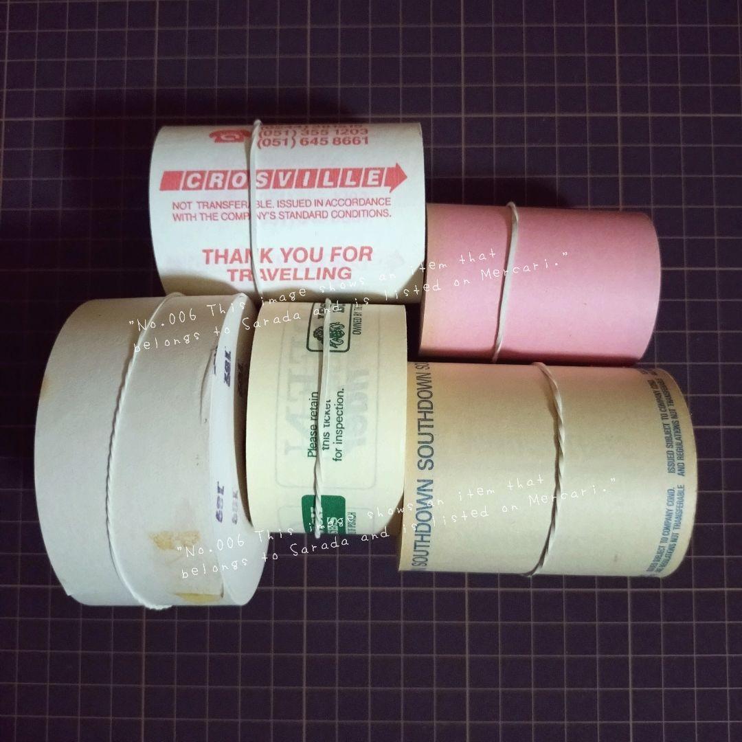 006　手元で大切にしていたロールチケット