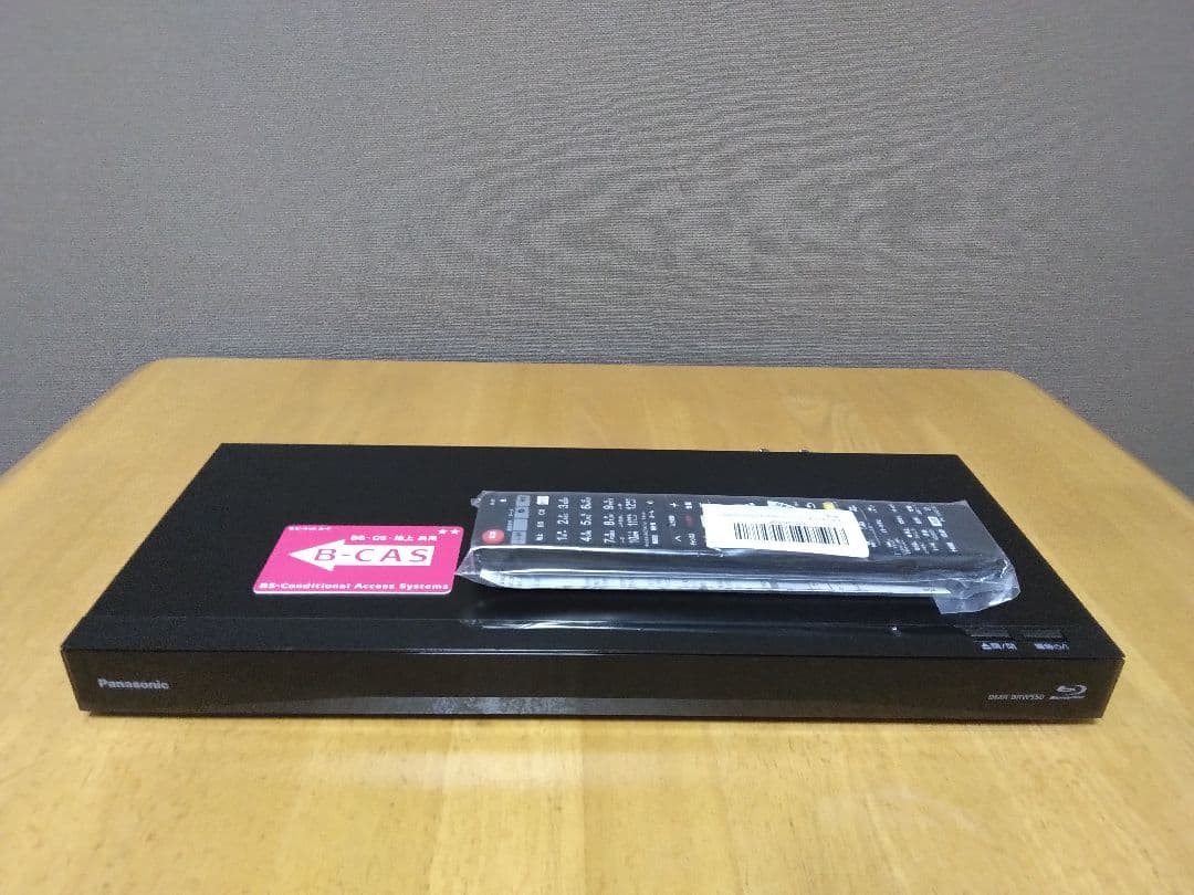 Panasonic ブルーレイレコーダー BRW550 2番組同時録画　保証付