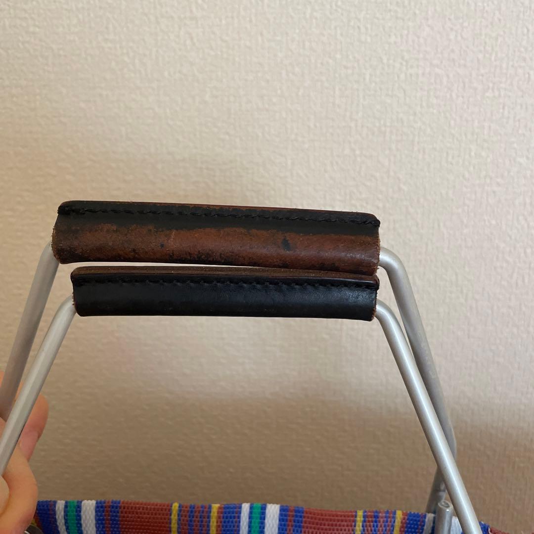 MARNI MARKET STRIPE BAG ブラウン