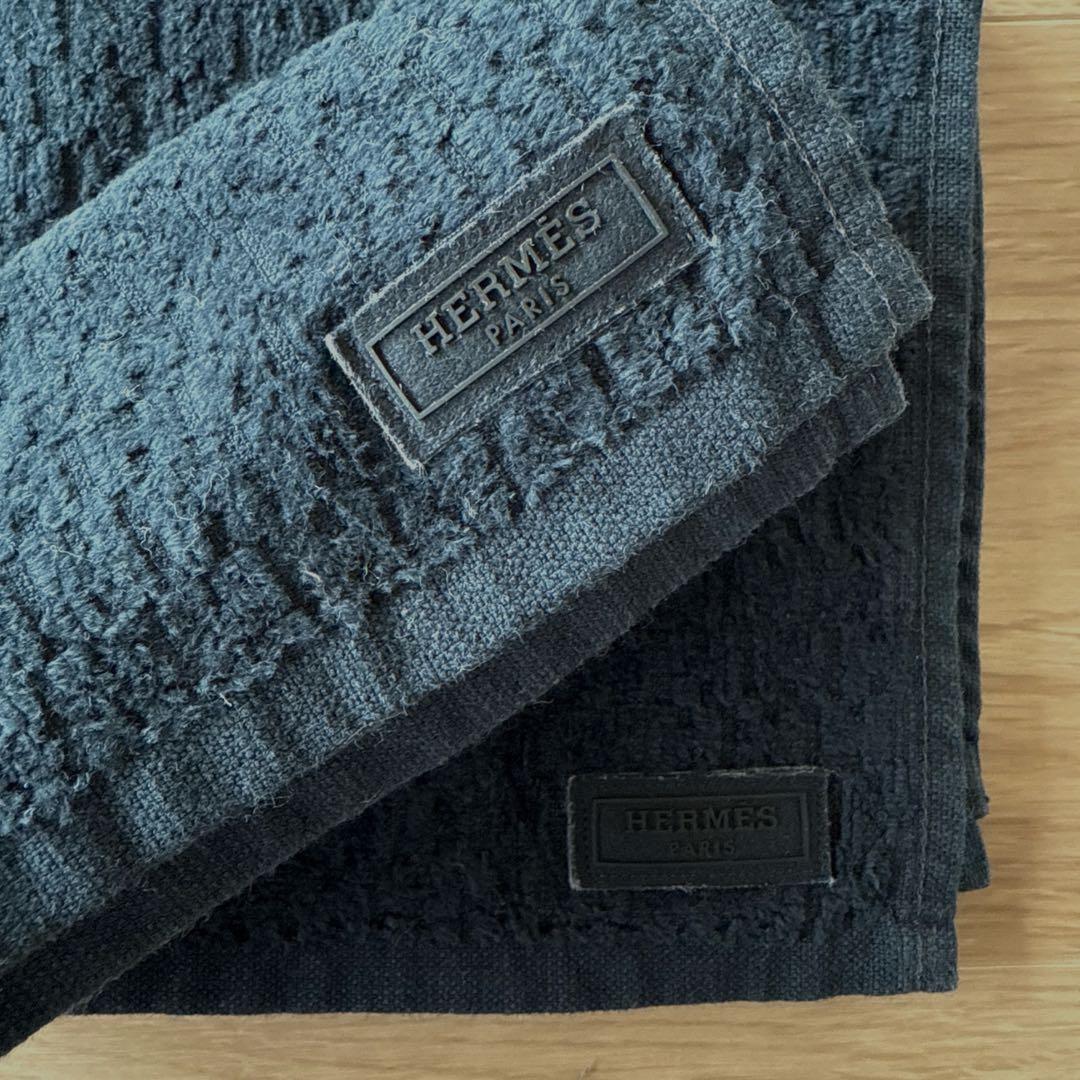 エルメス Hermès ハンドタオル2枚セット コットン00%