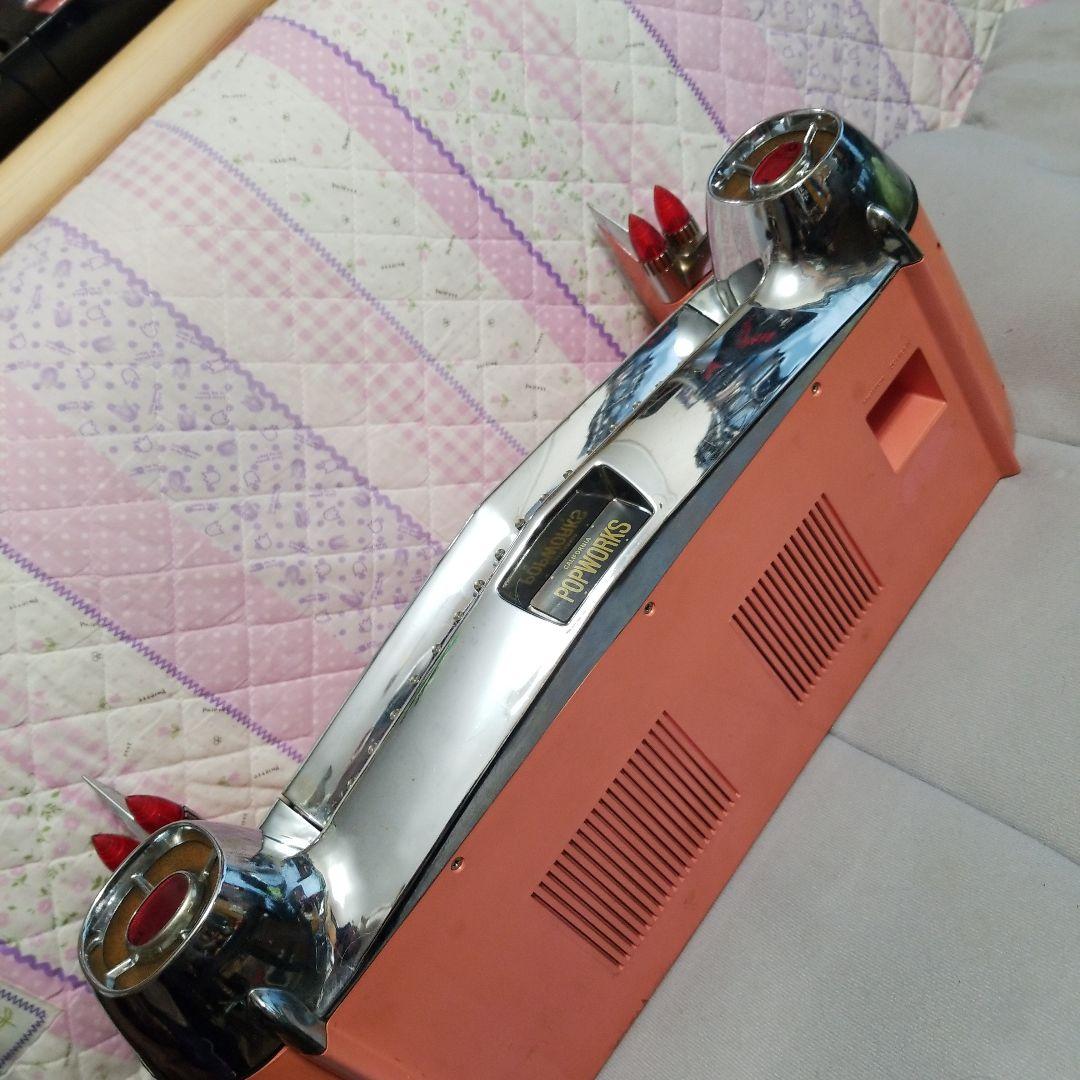 も*ん様 希少 レア キャデラック ラジカセ POPWORKS 59年式 入手困