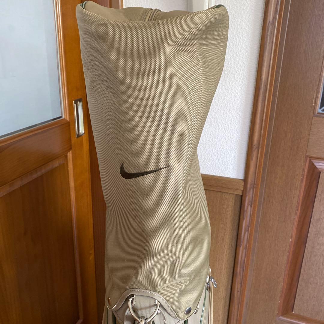良品NIKI GOLF キャディバッグ ベージュポーチ付きレディース　メンズ