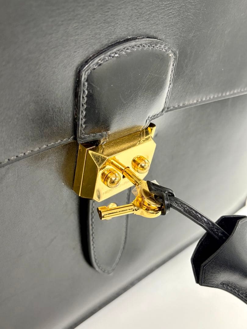 【※専用※】✨エルメス サックアデペッシュ38／ボックスカーフ