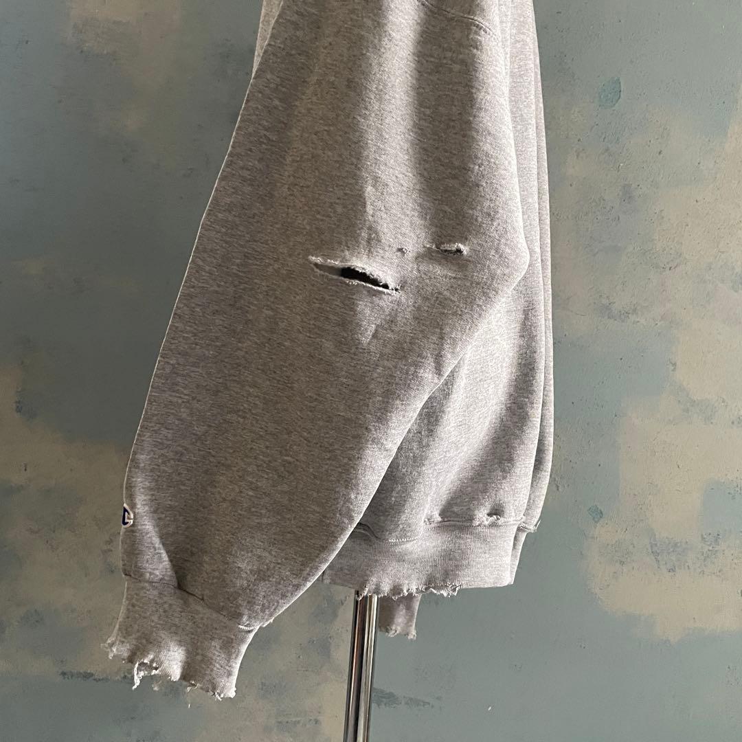 grunge is dead“ペイント“杢”XXL“boro sweat