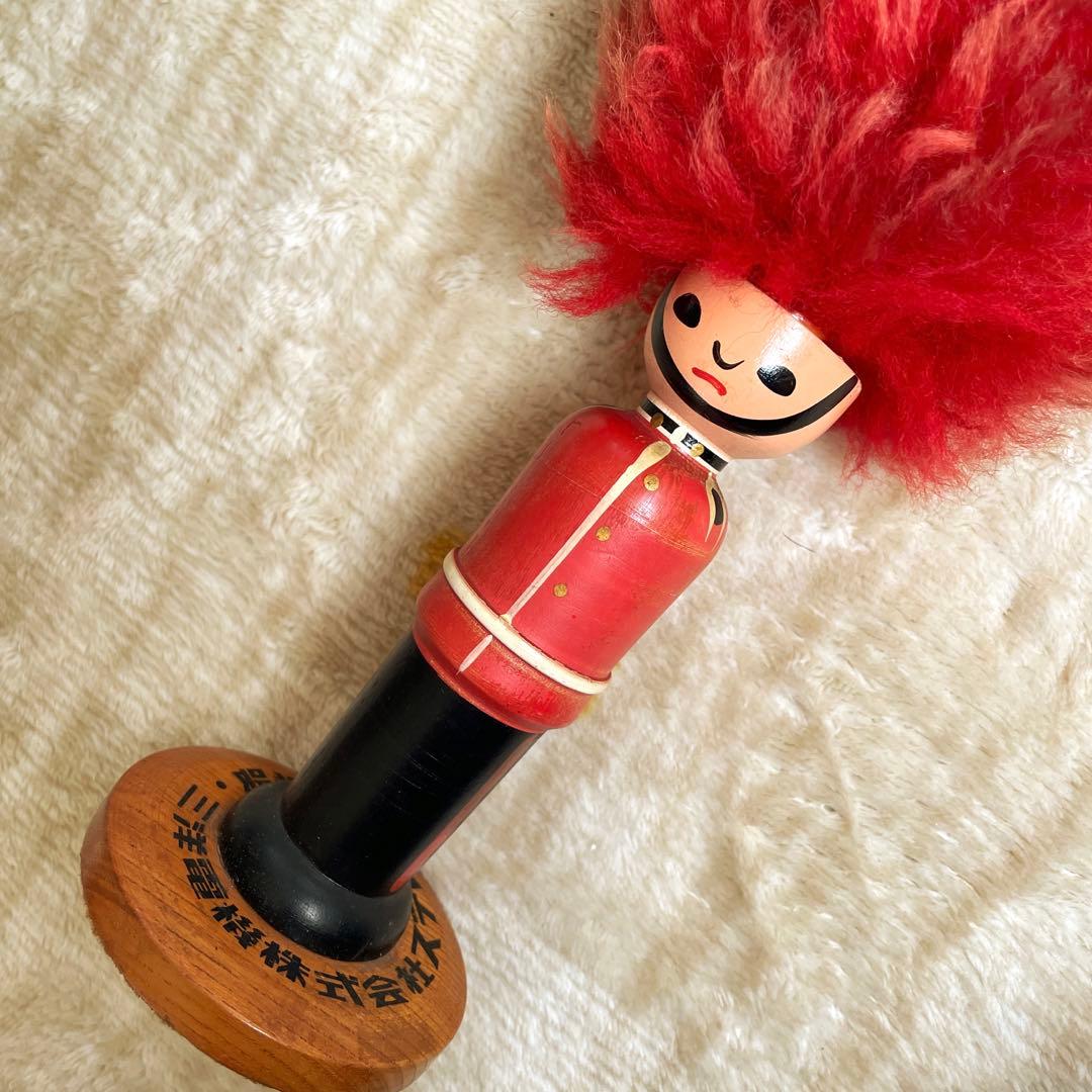 【希少 昭和レトロ 一点モノ】 三洋電機ステレオ事業部 ノベルティ 埃取り兵隊