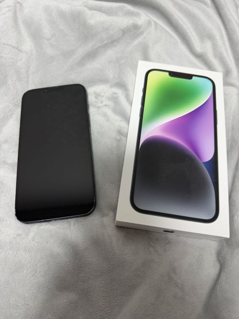 Apple iPhone 14 plusミッドナイト 本体 箱付き