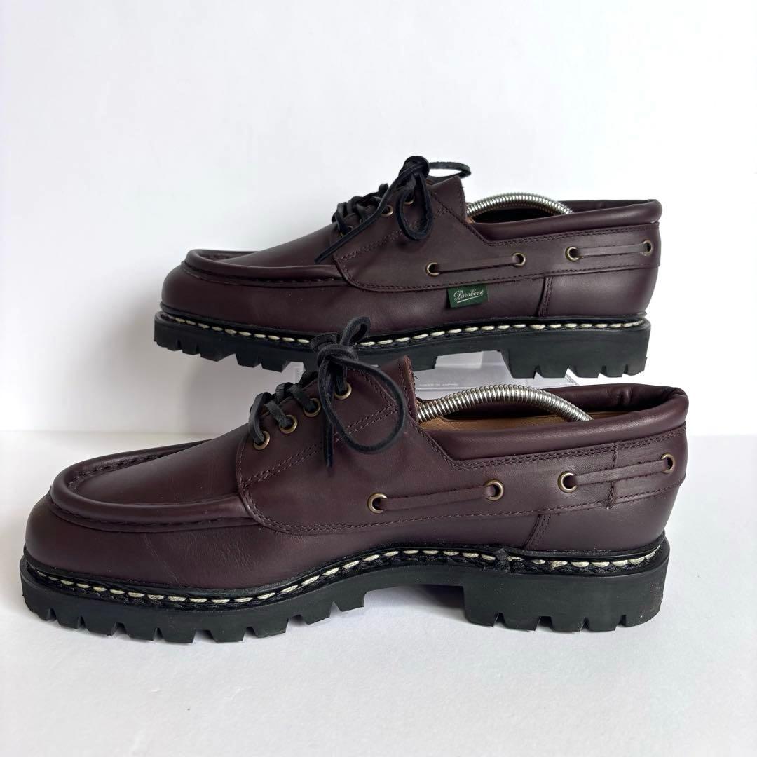 【新品同様】パラブーツ シメイ EBONY レザーシューズ 8 フランス製 箱付