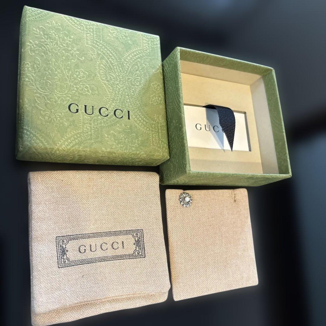 ✨️GUCCI earring✨️グッチピアス SV925 フラワー 花 片耳