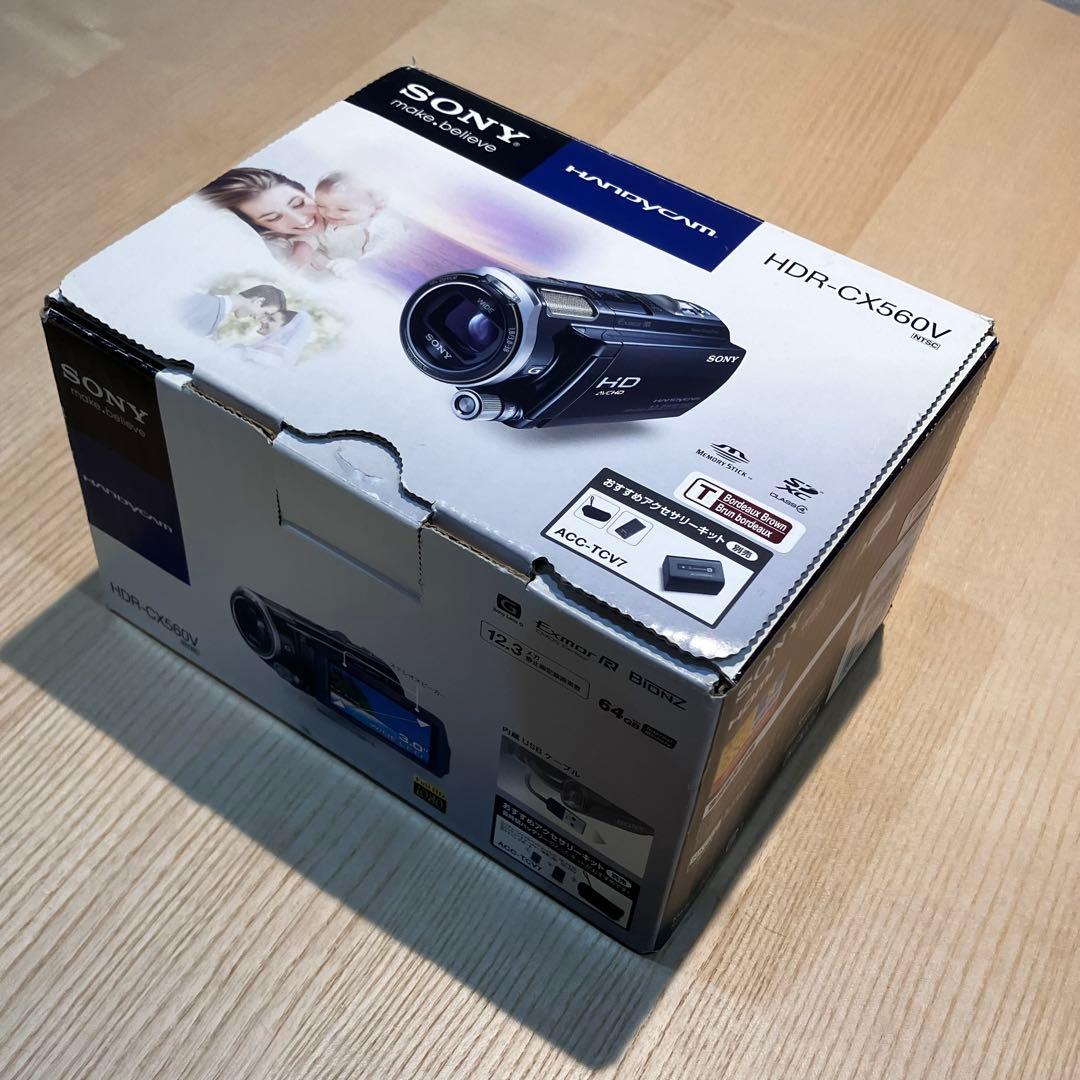 動作確認済⭐︎HDR-CX560V SONY デジタルHDビデオカメラレコーダー