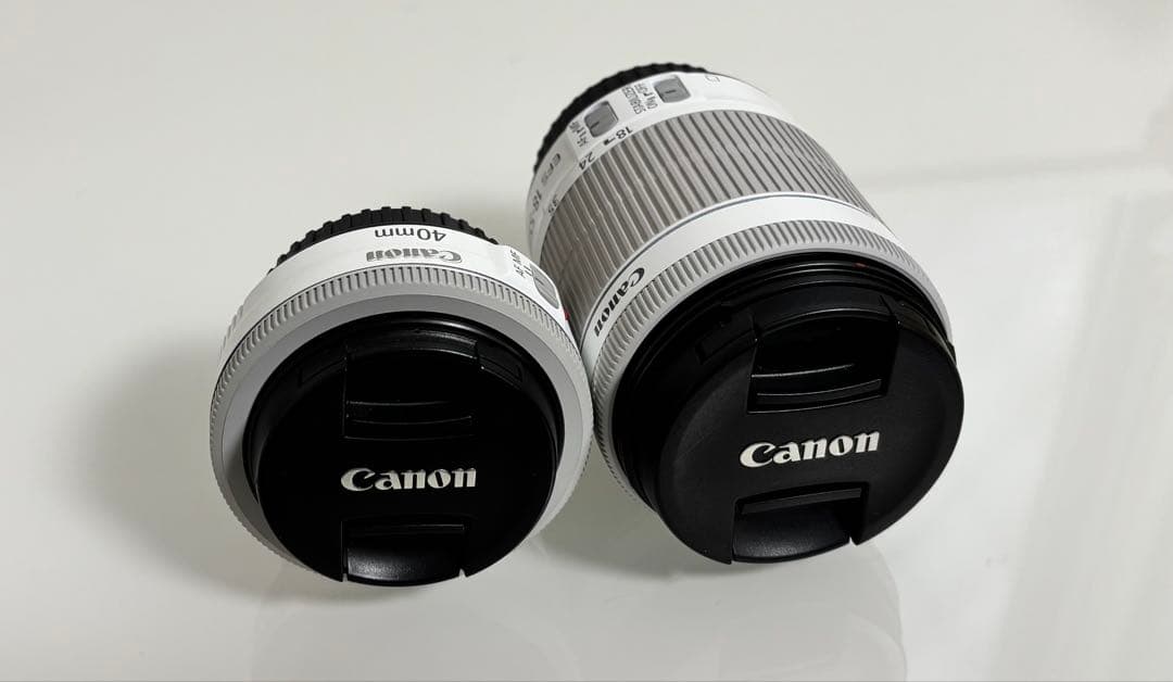 Canon EOS KissX7ホワイト レンズ2本付き