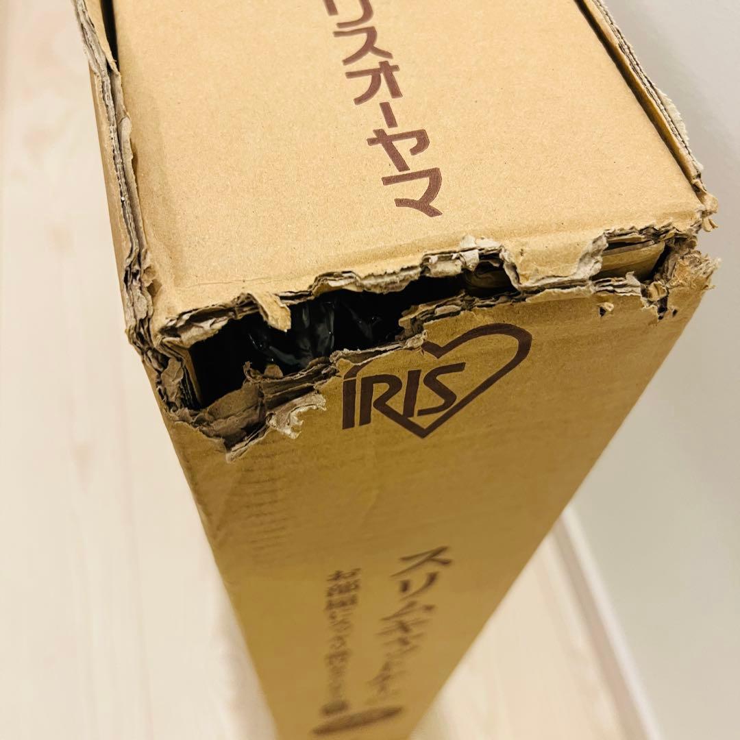 【新品未使用】アイリスオーヤマ　スリムキャットケージ　２段　ホワイト