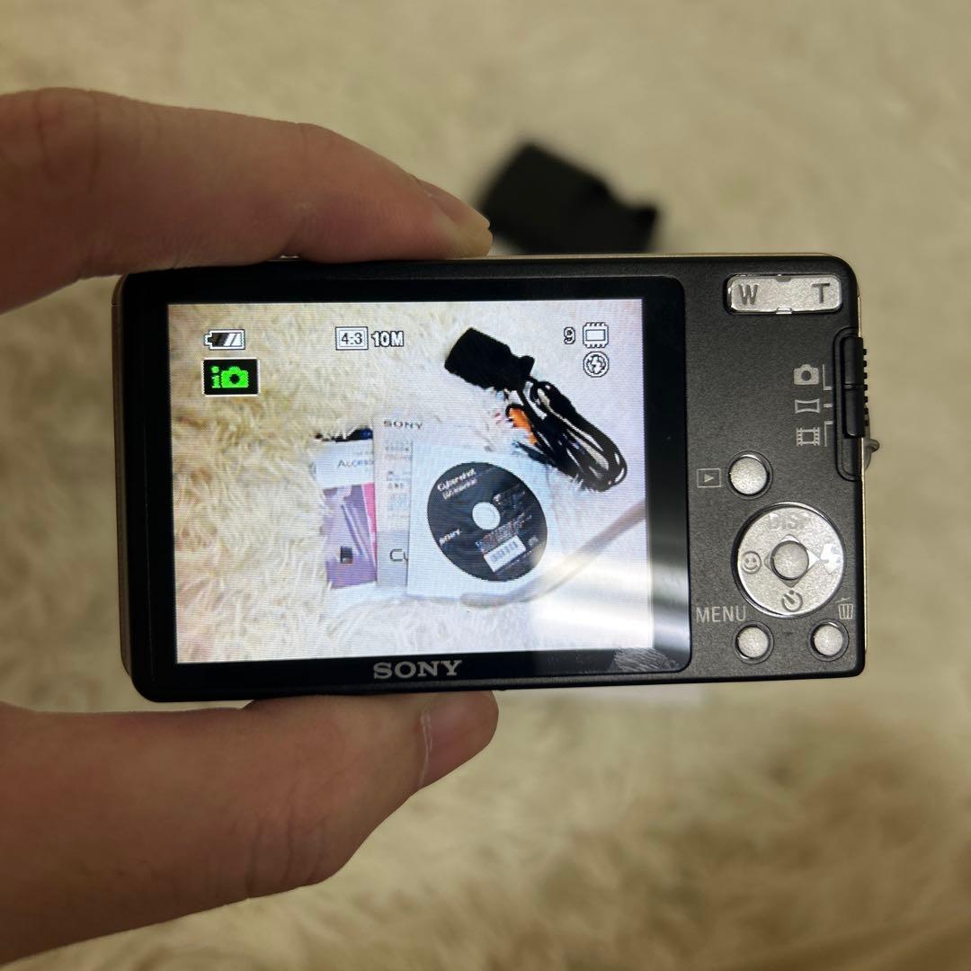 【未使用級】SONY Cyber-shot DSC-W350 デジカメ ゴールド