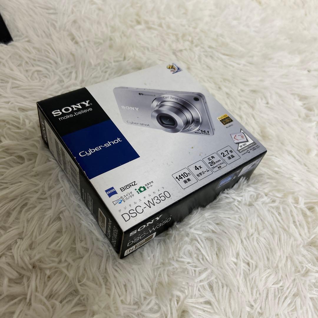 【未使用級】SONY Cyber-shot DSC-W350 デジカメ ゴールド