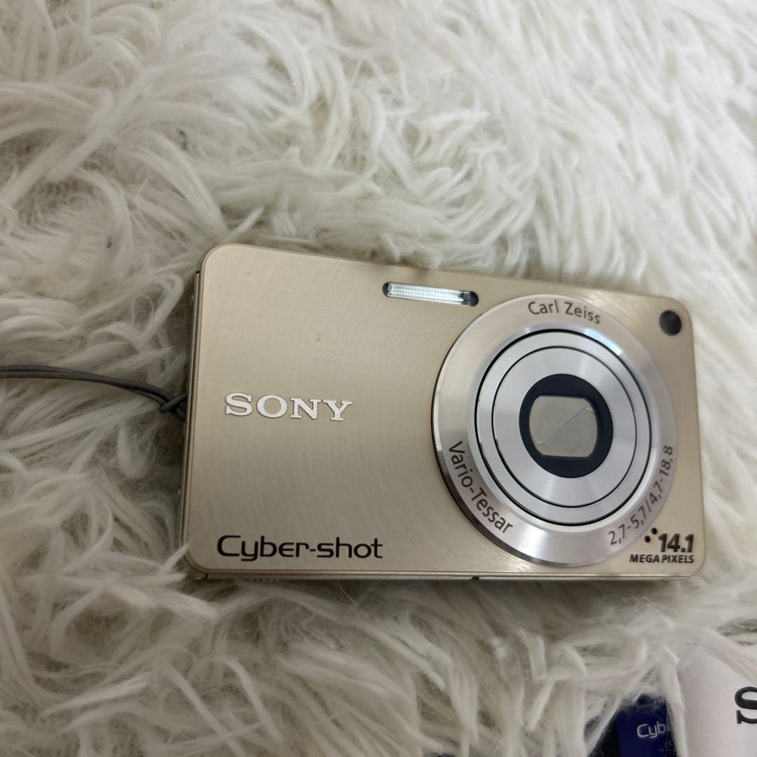 【未使用級】SONY Cyber-shot DSC-W350 デジカメ ゴールド
